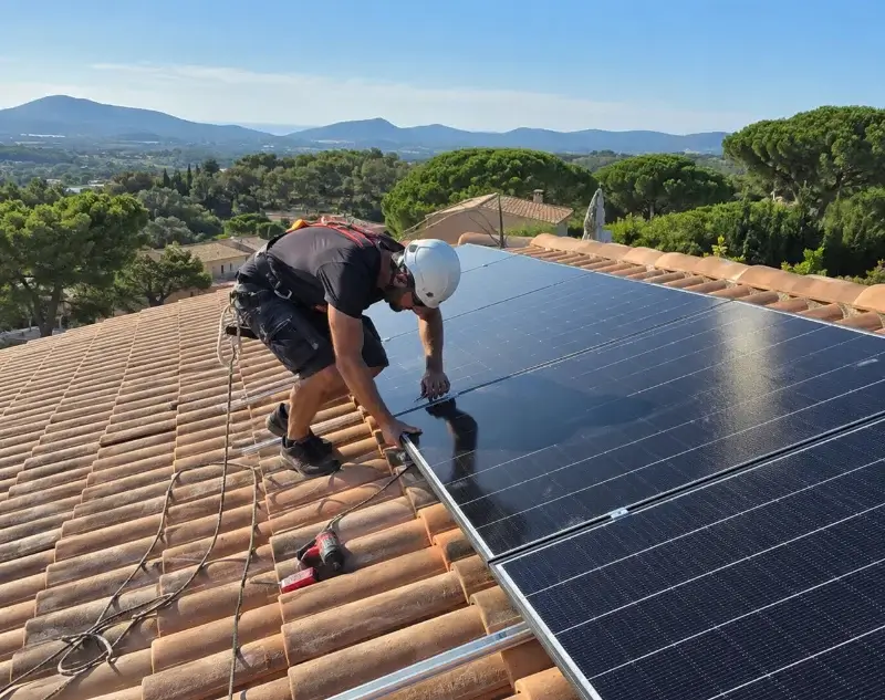 Installateur panneaux solaires Boulbon — pose photovoltaïque sur toiture