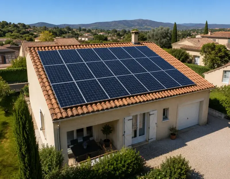 Prime à l'autoconsommation panneaux solaires Boulbon — aide financière de l'État